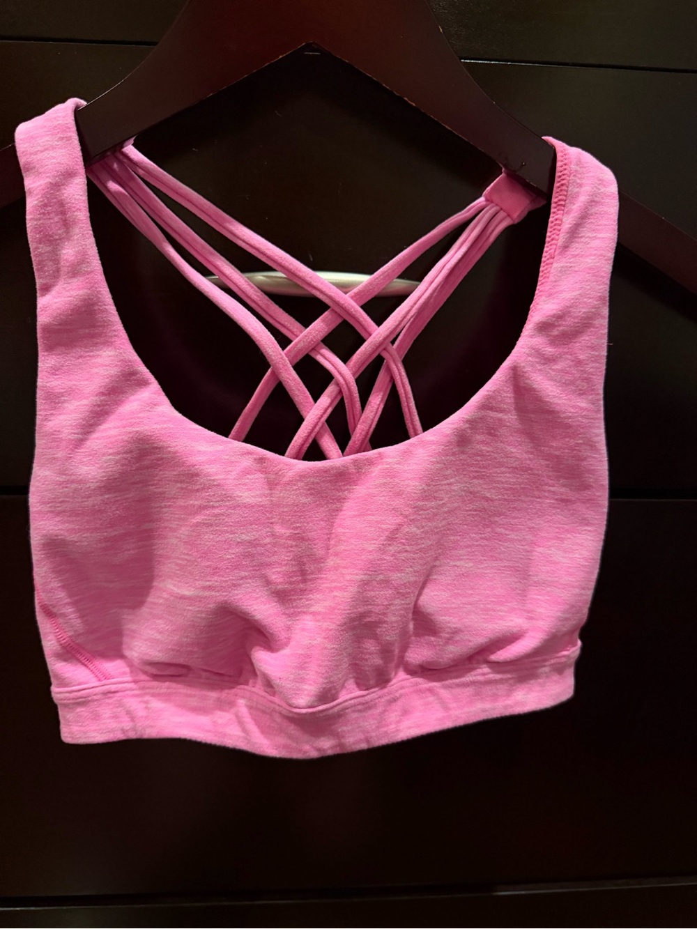 Victoria's Secret Pink Strappy Back Sports Bra